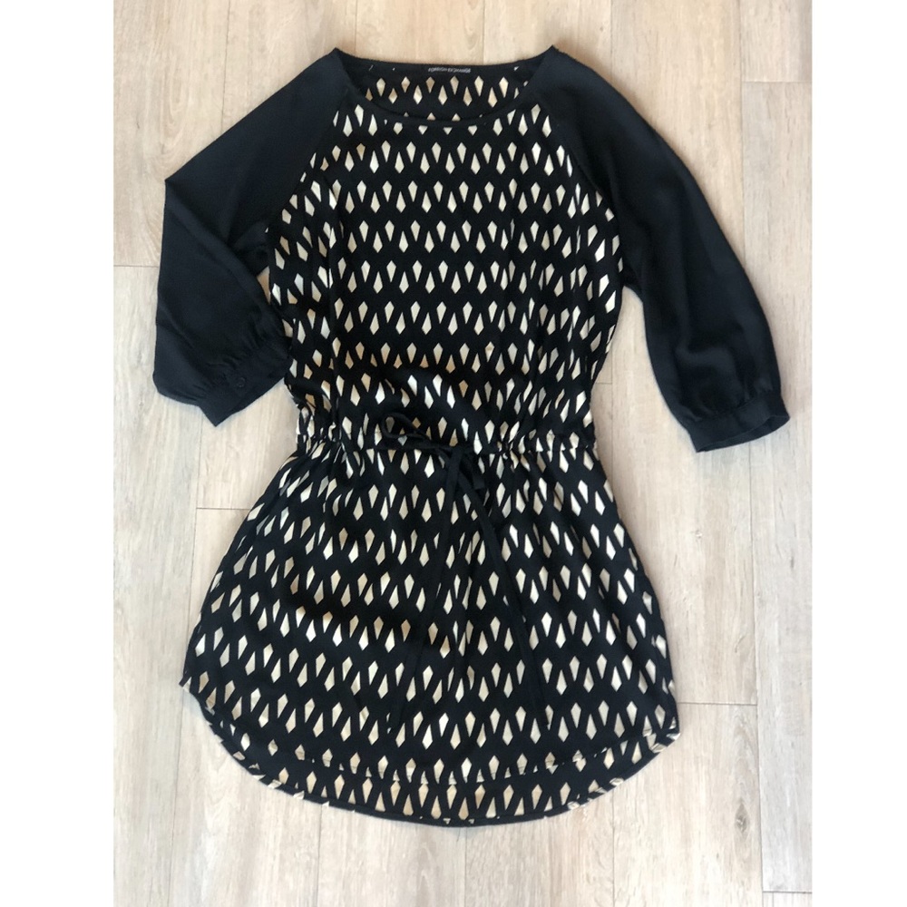 Foreign Exchange Black Mini Dress